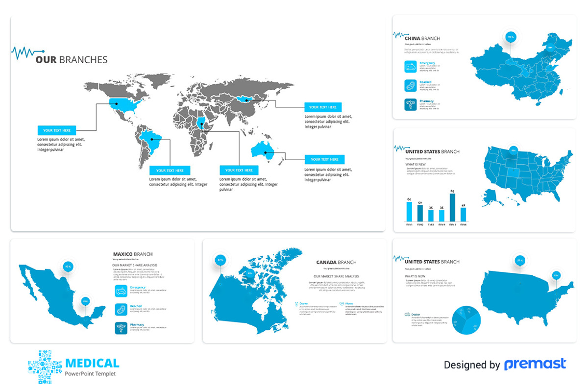 Medical Presentation template, a Presentation Template by Premast (Photo 18 of 19)