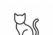 31 Vector Pet Care Outline Icons, an Outline Icon by adenpinkstore (Thumbnail 6 of 18)