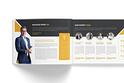 Horizontal Annual Report Brochure, a Brochure Template by TheBrightGrap (Thumbnail 5 of 19)