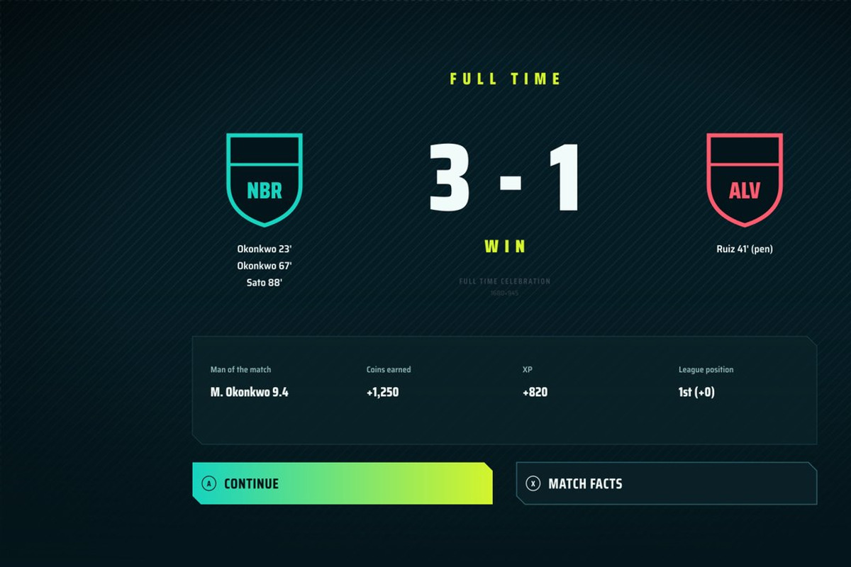 Football Game UI Kit, 100 Screens, an UI Kit Template by pawellpi (Photo 44 of 117)