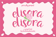 Elisora Script Font