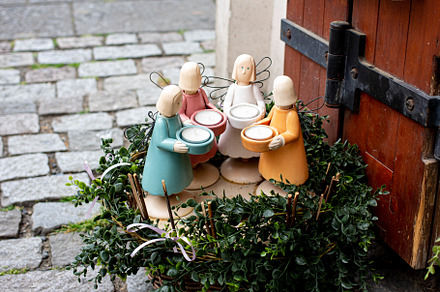 angel girl candle holder, an Arts & Entertainment Photo by Arymer