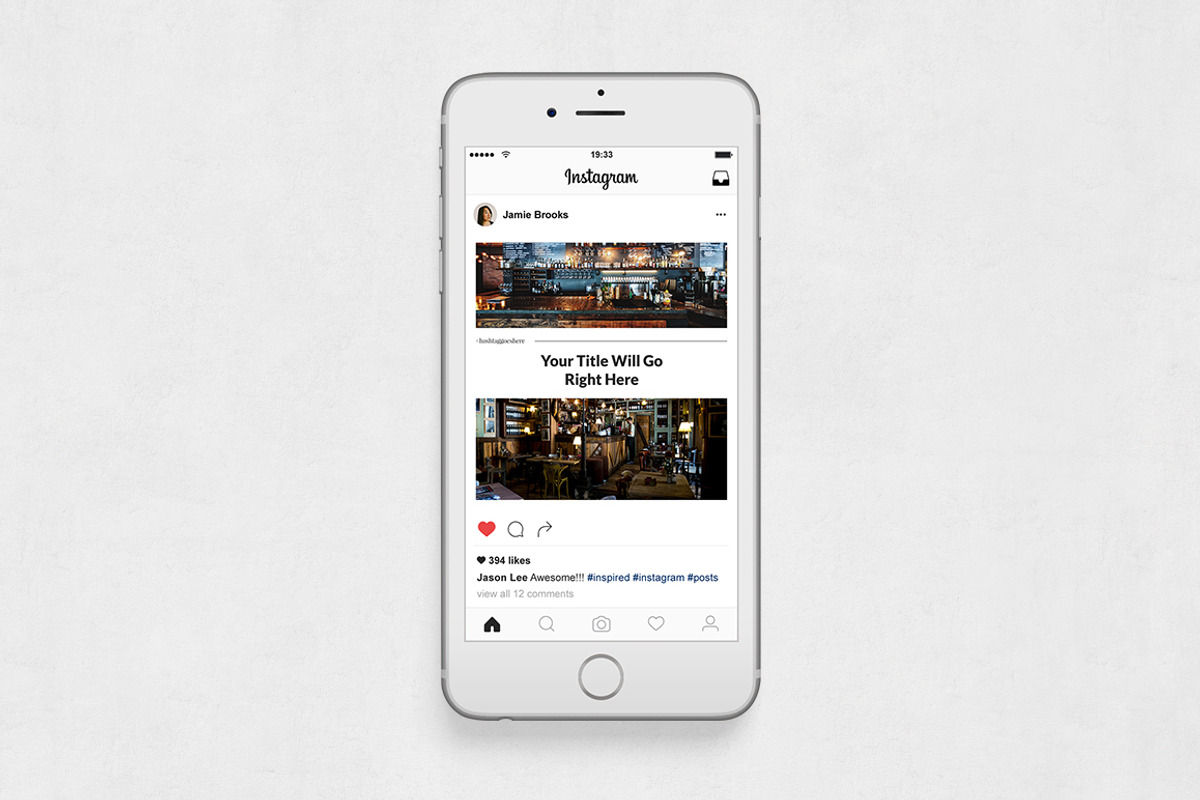 Restaurant Instagram Posts, a Social Media Template by Social Corner Graphics (Photo 6 of 8)