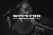 Weekend Warrior Sans Serif Font, a Sans Serif Font by Themesmile (Thumbnail 2 of 4)