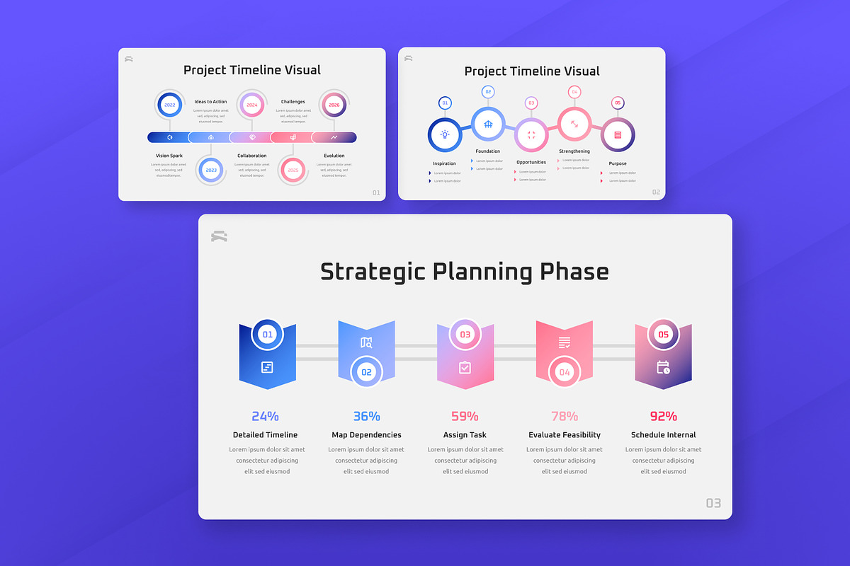 Project Timeline Visual, a Presentation Template by Antstheme (Photo 3 of 3)