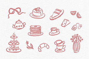 Afternoon Tea Clipart