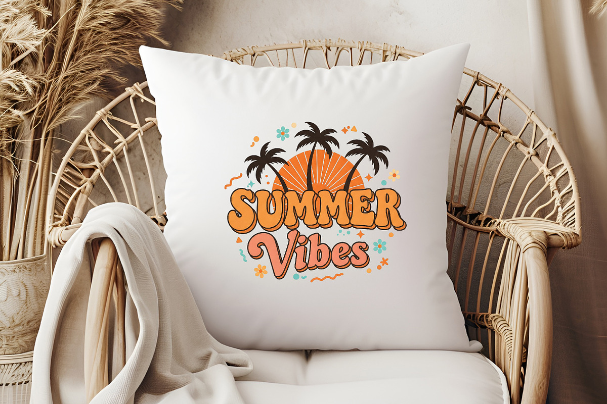 Summer Retro Sublimation Bundle, an Illustration by Libby Wishes (Photo 8 of 13)