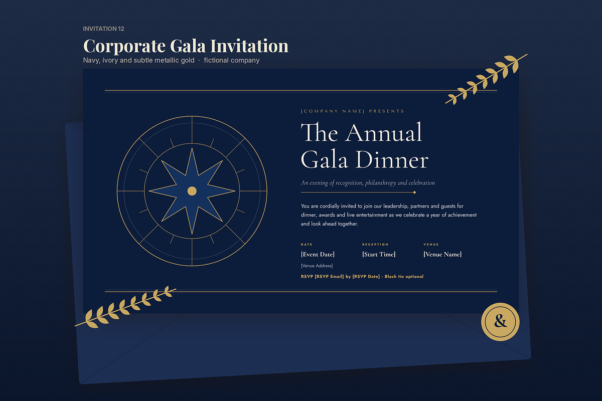 Wedding Event Invitation Collection, a Presentation Template by novexora (Photo 4 of 5)