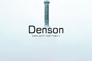 Denson Sans Serif Font Family, a Font by Creativetacos (Thumbnail 1 of 5)
