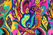 Psychedelic seamless patterns, a Pattern Graphic by Robusta (Thumbnail 3 of 6)
