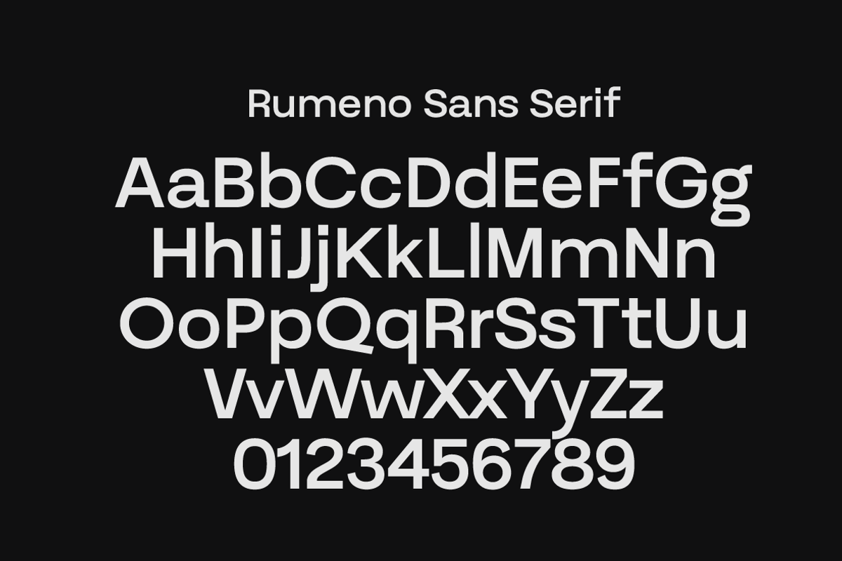 Rumeno Font Family, a Sans Serif Font by Yukita Creative (Photo 5 of 10)