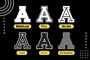 Fox Sport 6 Fonts Style, a Slab Serif Font by Fox7 By Rattana (Thumbnail 2 of 12)