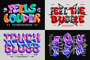 3D Glossy Bubble Text Effect, a Layer Style Add-On by Matsero (Thumbnail 3 of 4)
