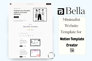 Framer Notion Template Seller, a Websites & App Template by DaisyStudio