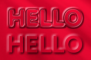 Hello Text Effect, a Layer Style Add-On by CreativeShaper (Thumbnail 2 of 3)