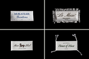 MUSE CLUB | Woven Label Mockups, an Apparel Mockup by Duet Atelier (Thumbnail 4 of 6)