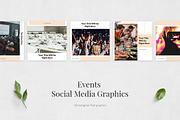 Events Instagram Posts, a Social Media Template by Social Corner Graphics (Thumbnail 2 of 8)