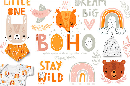 Boho Animals