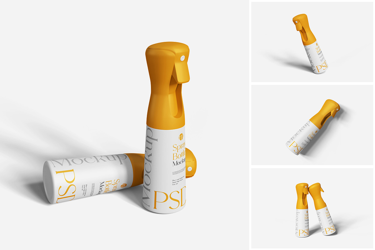 Spray Bottle Mockup, a Product Mockup by MrLetters (Photo 1 of 5)