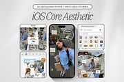 iOS Core Instagram Templates, a Social Media Template by ZenSocialDesigns (Thumbnail 1 of 9)
