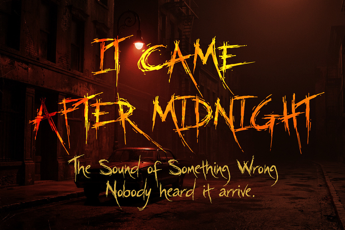 Horaz Genic - Raw Grunge Horror Font, a Handwritten Font by HypeWorksCo (Photo 9 of 15)