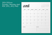 2027 Monthly Planner (MP049-27-Set), a Stationery Template by mikhailmorosin (Thumbnail 2 of 8)