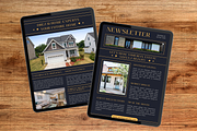 Realtor Newsletters Canva Templates, a Templates & Theme by TemplateCastleStore (Thumbnail 5 of 9)