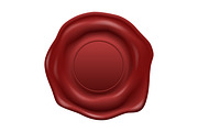 Wax Seal. Vector Set., an Object Graphic by Gomolach (Thumbnail 6 of 11)