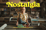 Magical Night - Retro Serif, a Serif Font by Viswell (Thumbnail 2 of 10)