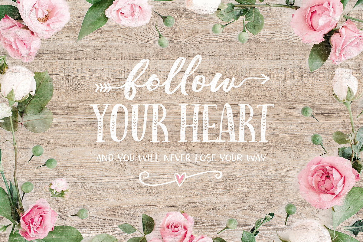 Indigo Summer Font Trio preview 5