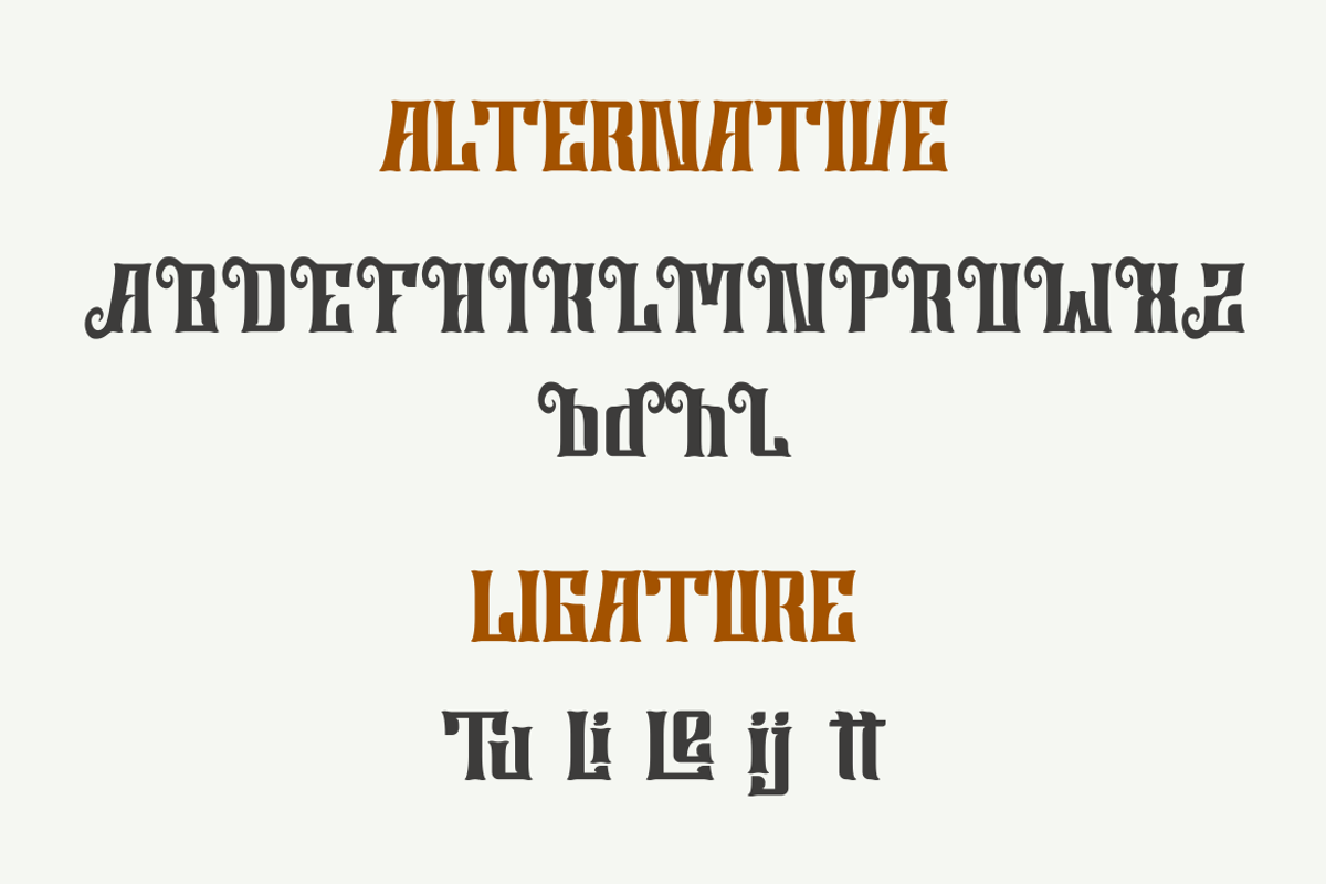 Zincid - Vintage Font, a Blackletter Font by Viswal Studio (Photo 4 of 6)