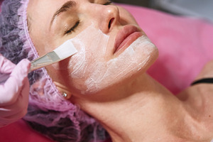 Peeling mask skin rejuvenation hand, a Person Photo by Photo Drive Studio