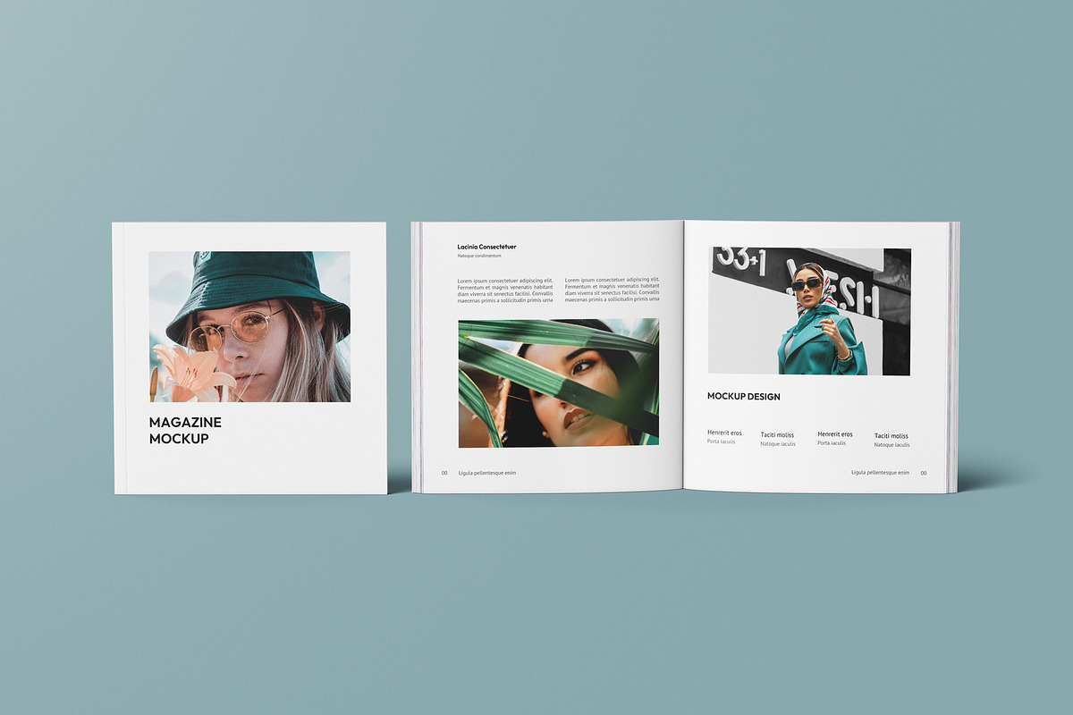 Square Magazine / Brochure Mockup, a Books & Magazine Mockup by Mockup Supper (Photo 8 of 22)