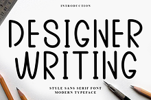 Designer Writing