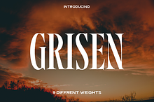 Grisen - Serif Display Font