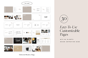 Goldie Brand Style Guide Template, a Product Mockup by Chloe Leonard Studio (Thumbnail 2 of 6)
