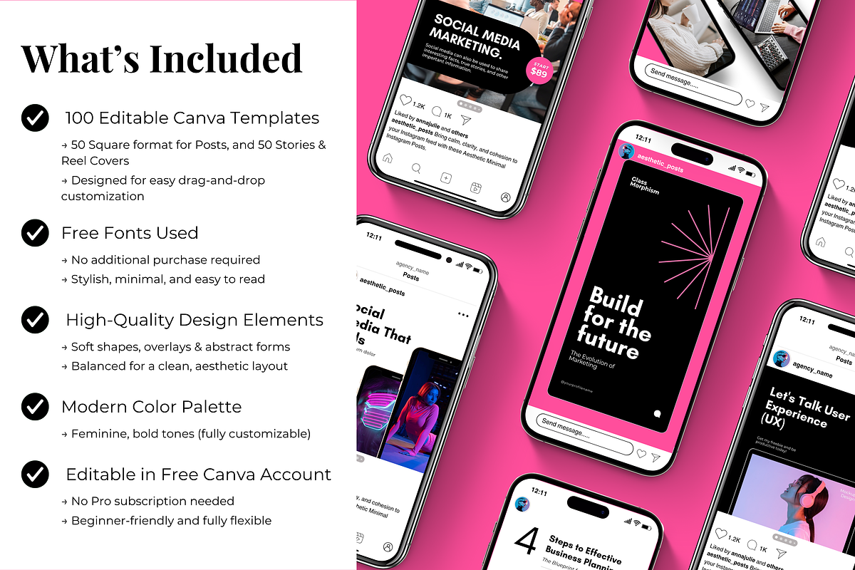 Marketing Agency Instagram Kit preview 4