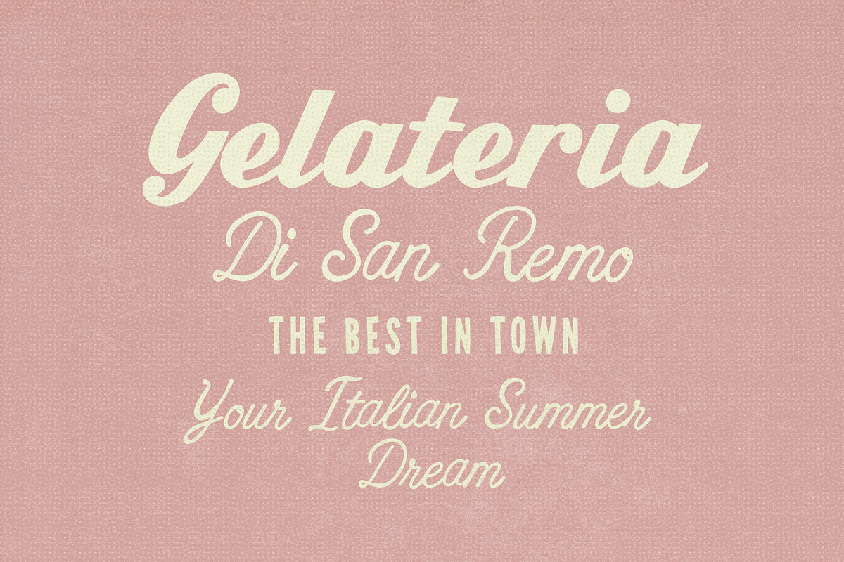 Handwritten Retro Sign Painter Fonts, a Handwritten Font by Laras Wonderland (Photo 12 of 13)