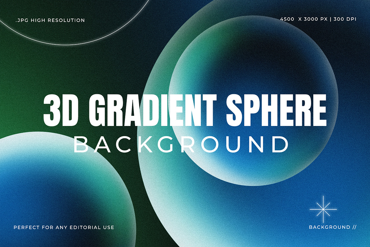 3D Gradient Sphere Backgrounds, a Background Graphic by Pitchlook.Studio (Photo 2 of 2)