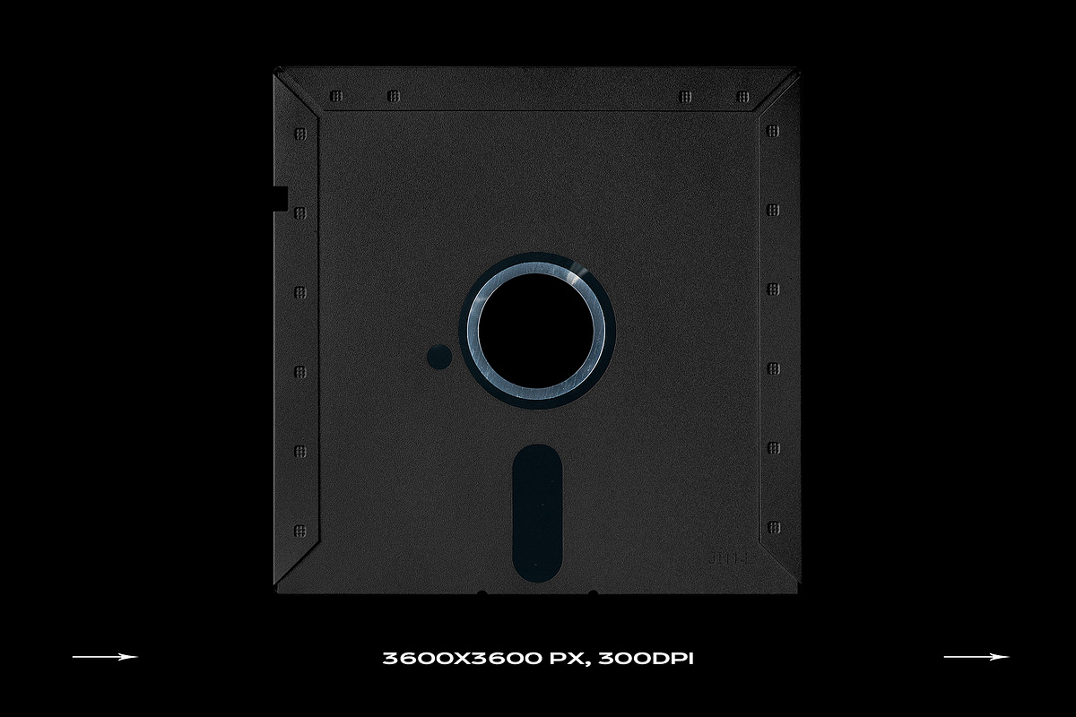 Floppy Disk Mockup Template Bundle, a Product Mockup by PrintPixel (Photo 11 of 28)