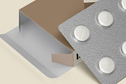 Medicine Box Packaging Mockup, a Packaging Mockup by Illusiongraphic (Thumbnail 17 of 22)