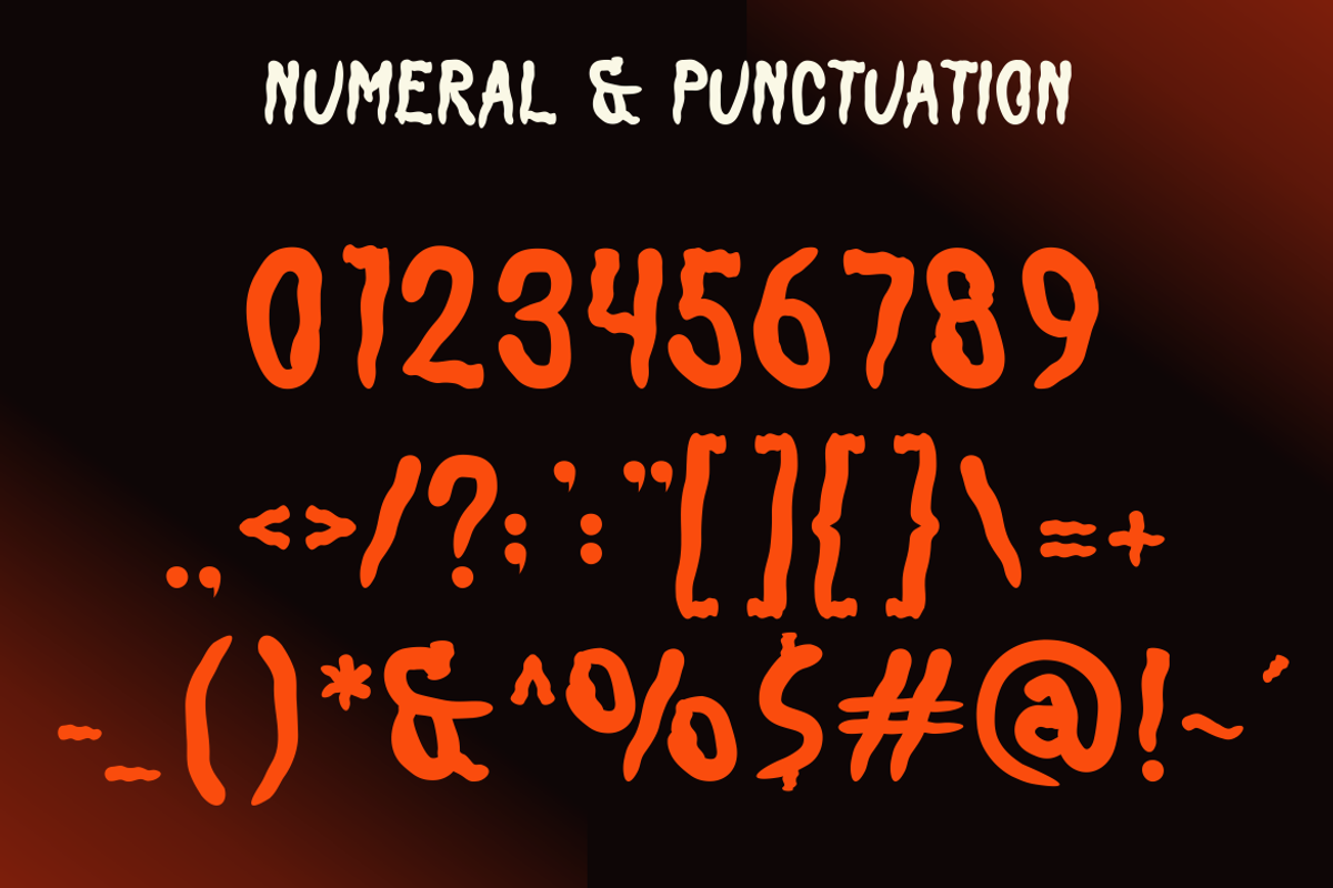 Basement Horror - Modern Spooky Font, a Handwritten Font by MaikoHatta (Photo 4 of 5)