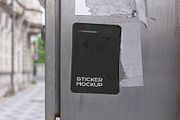 47 sticker mockup bundle vol 2, a Product Mockup by FoundImages (Thumbnail 11 of 50)