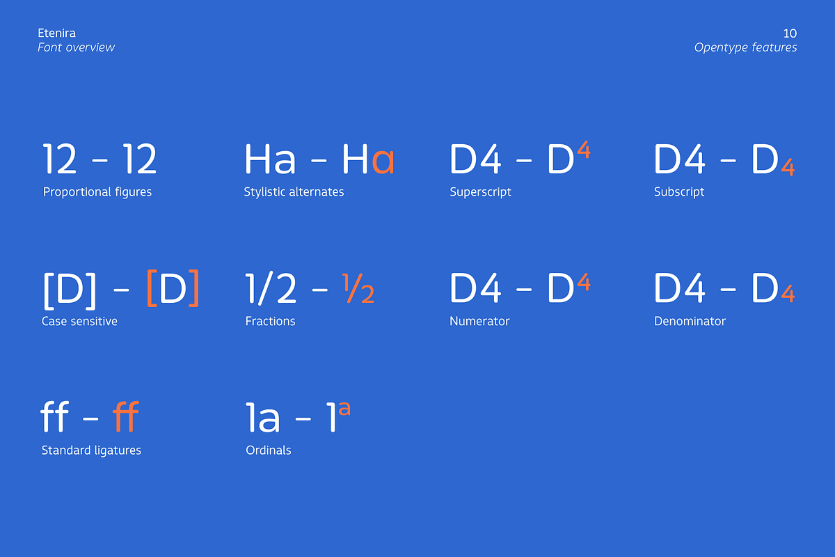 Etenira, a Sans Serif Font by Zafara Studios (Photo 10 of 10)
