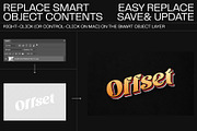 12 Text Effect Templates, a Layer Style Add-On by iDoodle Studio (Thumbnail 6 of 6)