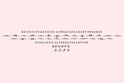 Oh Amazing Font, a Script Font by Bosstype Studio (Thumbnail 6 of 8)