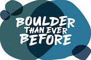 BOULDER - Font, a Font by Lettering Supply Co. (Thumbnail 2 of 4)