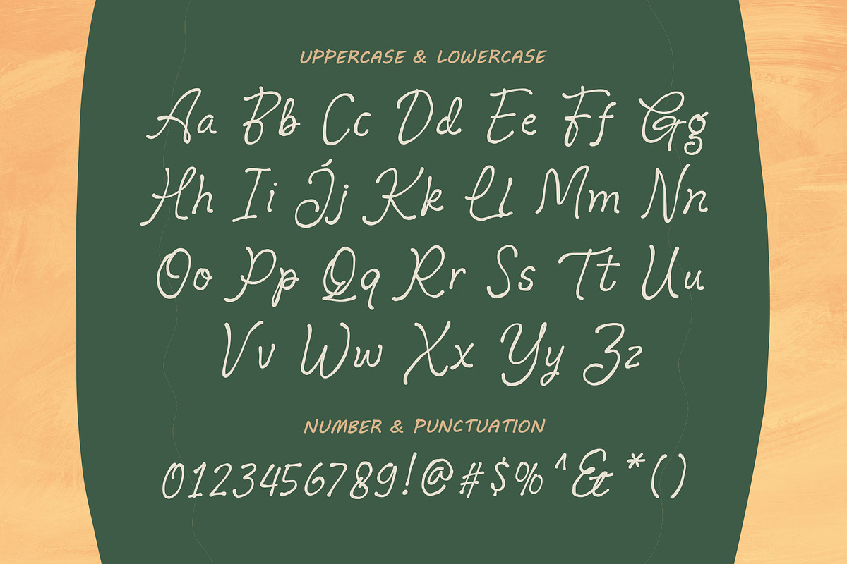 Botanist Hand - Display Font, a Handwritten Font by Inviline.co (Photo 8 of 10)