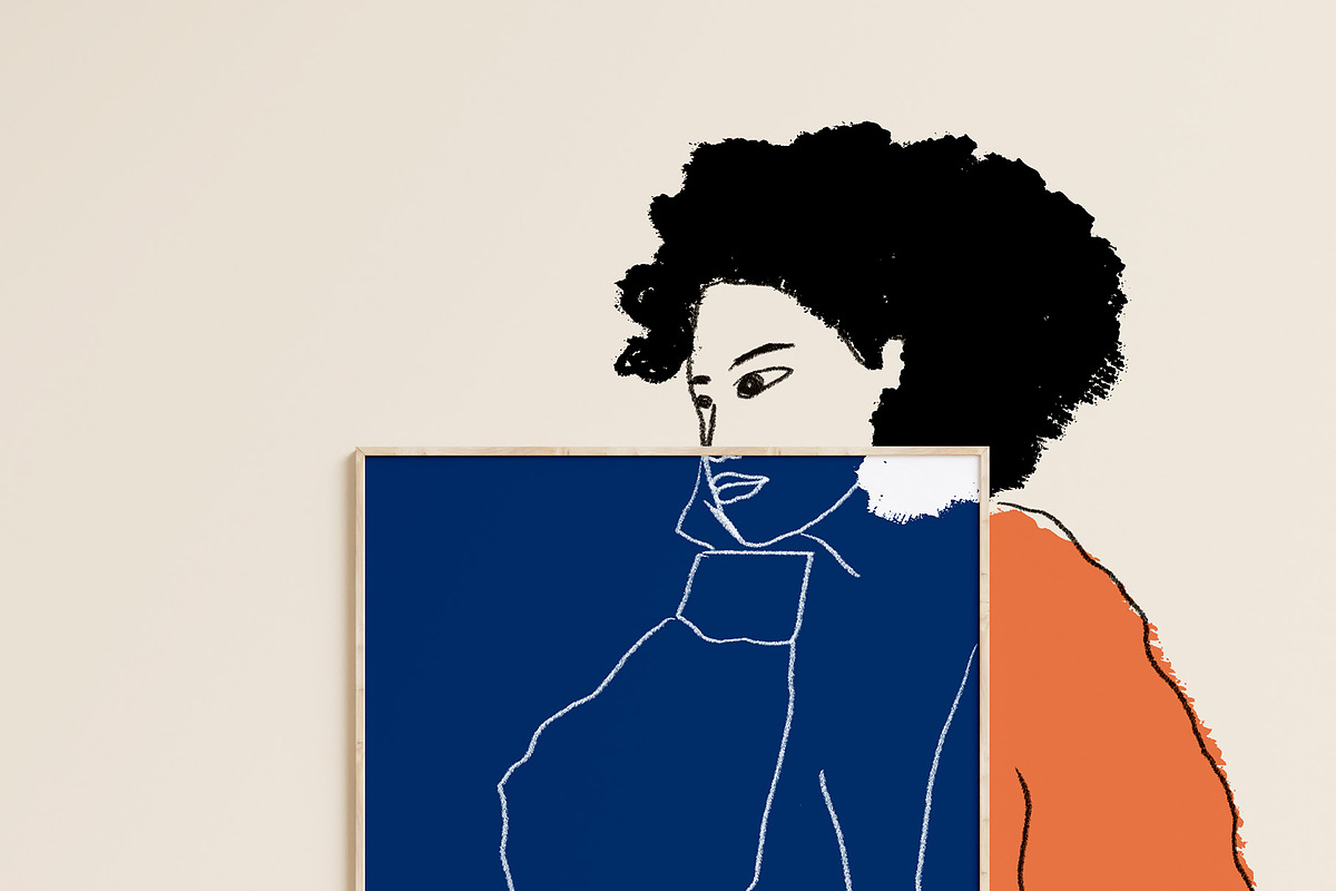 The Modern Gallery | Abstract Ink, an Illustration by ana & yvy (Photo 5 of 31)