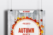Autumn Party Flyer Template, a Flyer Template by Malaxay (Thumbnail 2 of 2)